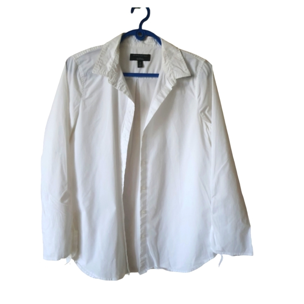 BOYFRIEND fit relaxed fit white shirt
